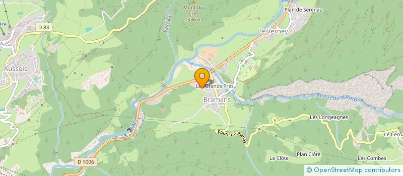 localisation de l'entreprise MADAME ANOUK THOMAS  VAL-CENIS