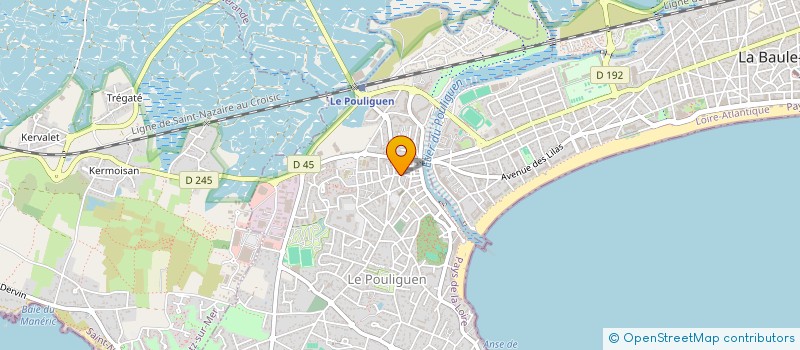 localisation de l'entreprise MADAME ANOUK TIXIER à LE POULIGUEN