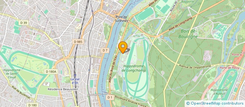 localisation de l'entreprise MADAME ANOUSHKA DAVARPANAH  PARIS