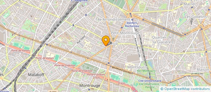 localisation de l'entreprise MADAME ANRIANE LE GALL  PARIS