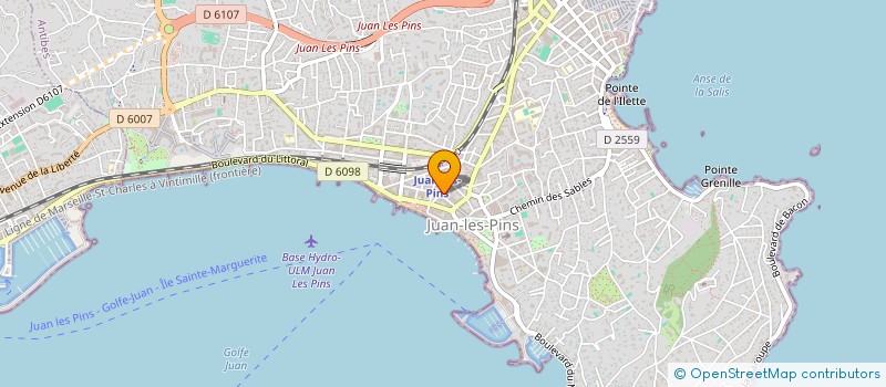 localisation de l'entreprise MADAME ANSAFE TANABANE à ANTIBES