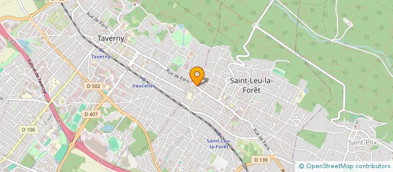 localisation de l'entreprise MADAME ANTA DIOUF  SAINT-LEU-LA-FORET