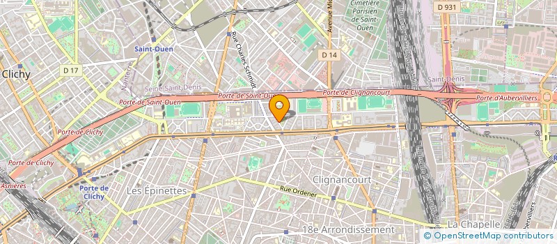 localisation de l'entreprise MADAME ANTA GUEYE  PARIS