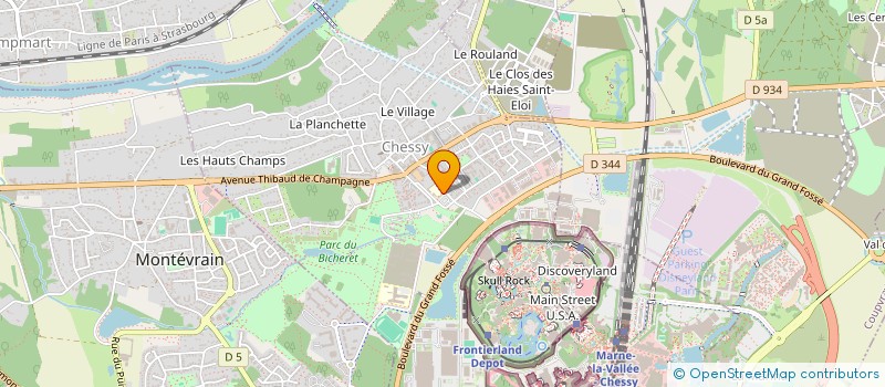 localisation de l'entreprise MADAME ANTA LO à MAGNY-LE-HONGRE