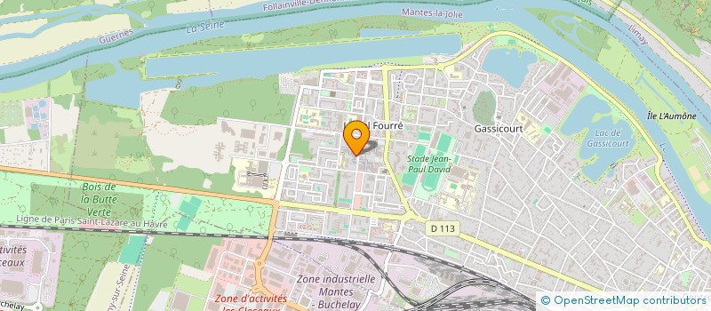 localisation de l'entreprise MADAME ANTA NDIAYE  MANTES-LA-JOLIE