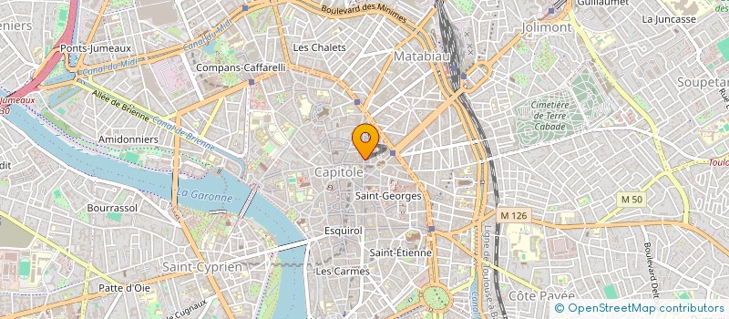 localisation de l'entreprise MADAME ANTHEA FRIZE à TOULOUSE