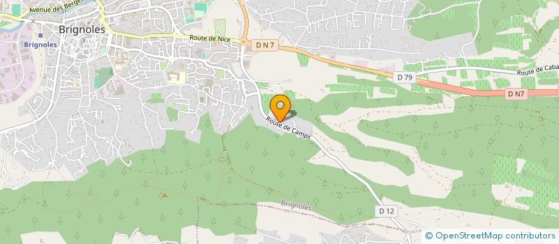 localisation de l'entreprise MADAME ANTHIA CAMPLONG  BRIGNOLES