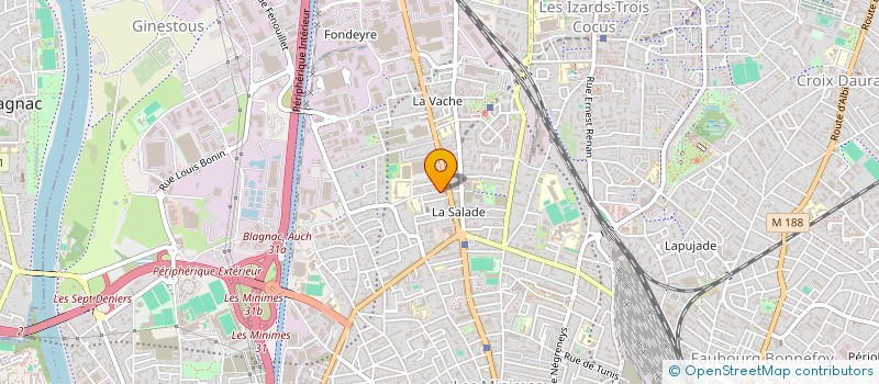 localisation de l'entreprise MADAME ANTHONY BALLAND à TOULOUSE