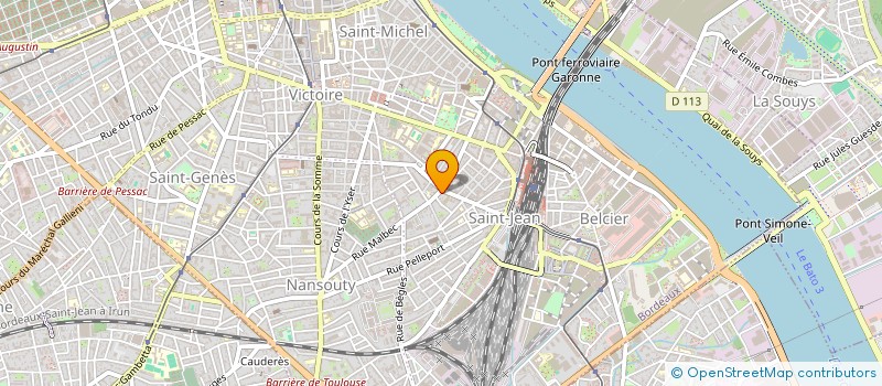 localisation de l'entreprise MADAME ANTHONY TABARY  BORDEAUX