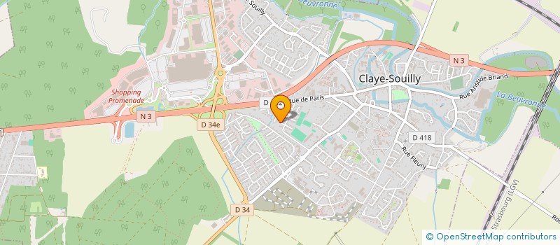 localisation de l'entreprise MADAME ANTHONY ZEKRI  DAMMARTIN-EN-GOELE