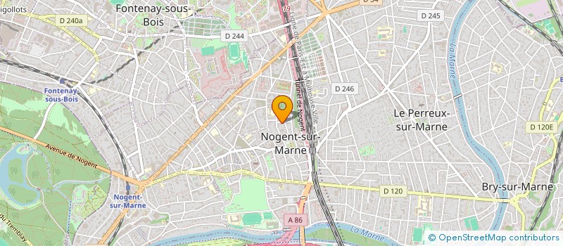 localisation de l'entreprise MADAME ANTHYA FLORES  NOGENT-SUR-MARNE