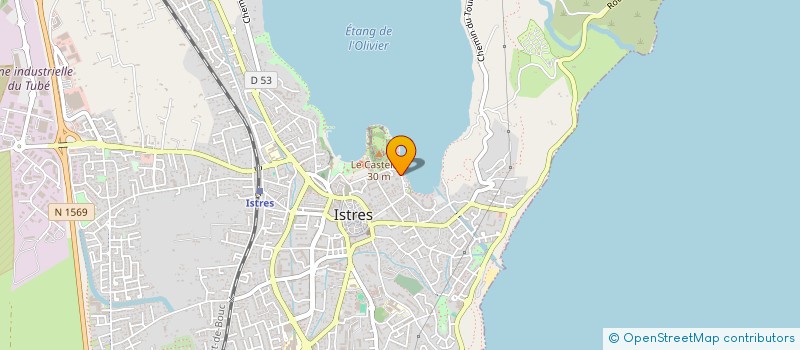 localisation de l'entreprise MADAME ANTIDE PEGEOT  ISTRES