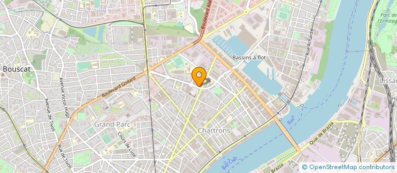 localisation de l'entreprise MADAME ANTIFFOUE PIRA  BORDEAUX