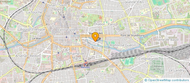 localisation de l'entreprise MADAME ANTINEA CHAPON  RENNES