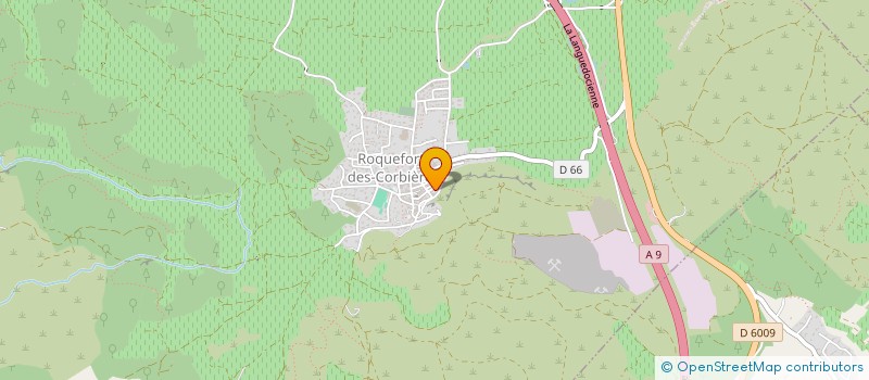 localisation de l'entreprise MADAME ANTINEA ETHELLE FAINI  ROQUEFORT-DES-CORBIERES