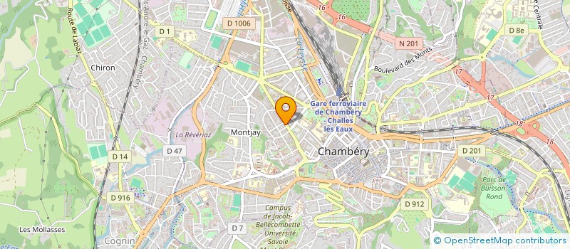 localisation de l'entreprise MADAME ANTJE LEWERENZ  CHAMBERY