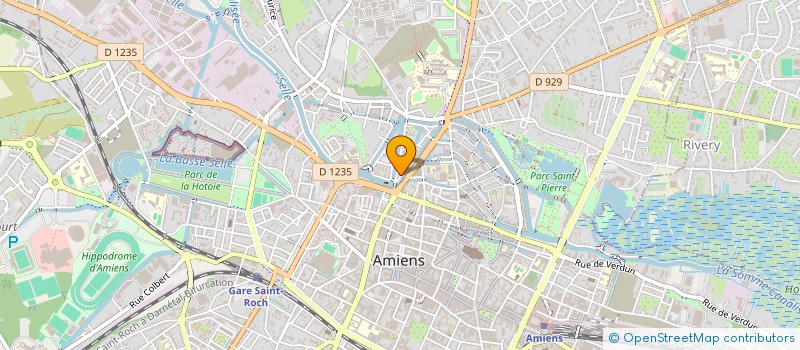 localisation de l'entreprise MADAME ANTOINE CHRYSTAL à AMIENS