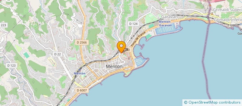 localisation de l'entreprise MADAME ANTOINE PEDEVILLA à MENTON