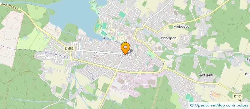 localisation de l'entreprise MADAME ANTOINETTE ANOCIBAR  SOUSTONS