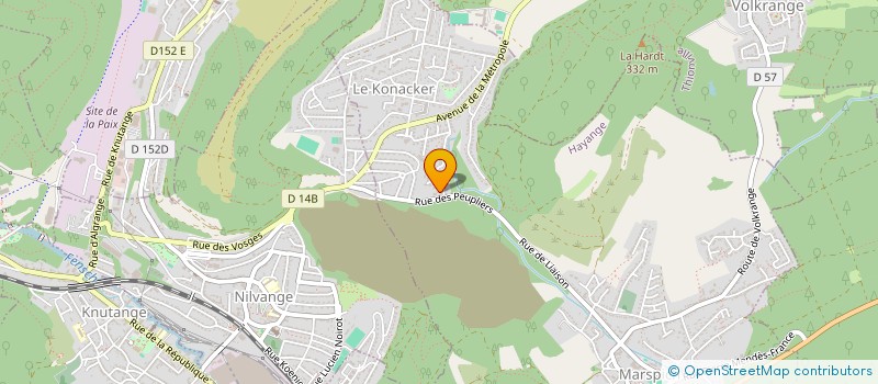 localisation de l'entreprise MADAME ANTOINETTE APADULA  HAYANGE