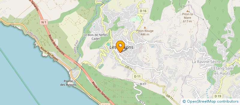 localisation de l'entreprise MADAME ANTOINETTE BALIS  LES AVIRONS