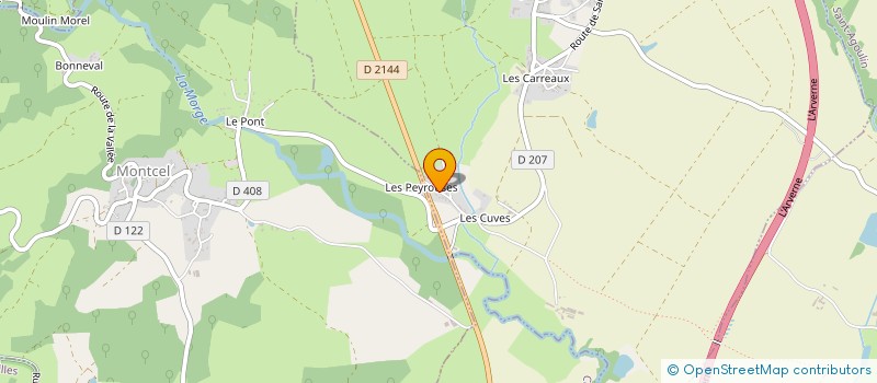 localisation de l'entreprise MADAME ANTOINETTE BARRAT  JOZERAND