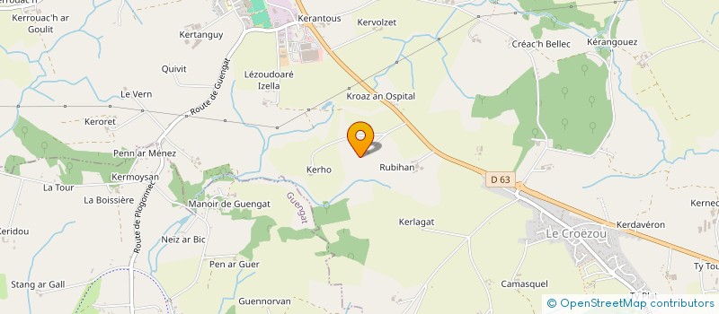 localisation de l'entreprise MADAME ANTOINETTE BOULBRIA  PLOGONNEC