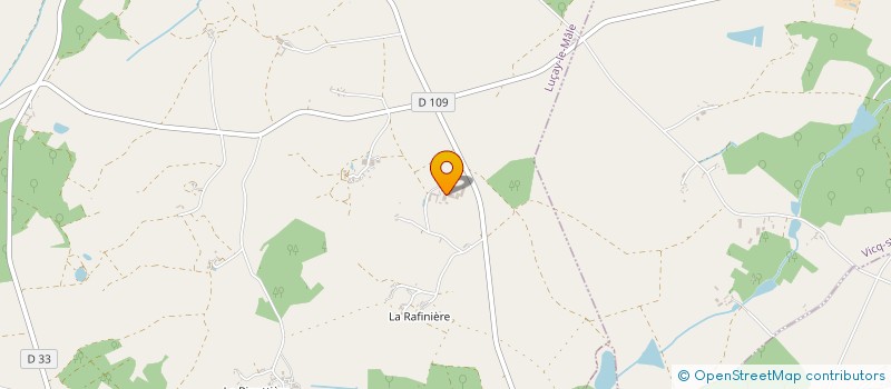 localisation de l'entreprise MADAME ANTOINETTE BUJON à LUCAY-LE-MALE