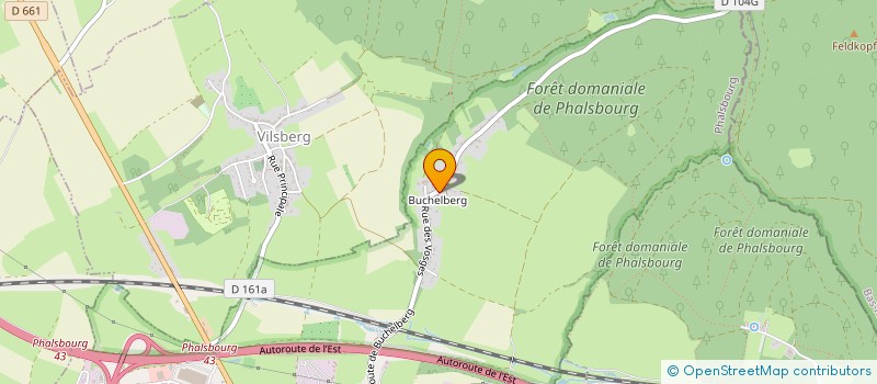 localisation de l'entreprise MADAME ANTOINETTE CLEMENTZ  PHALSBOURG