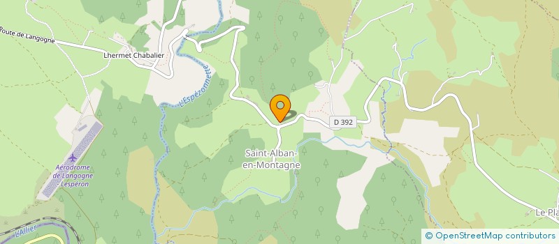 localisation de l'entreprise MADAME ANTOINETTE CODISPOTI  SAINT-ALBAN-EN-MONTAGNE