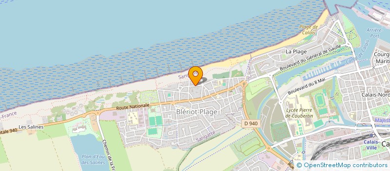 localisation de l'entreprise MADAME ANTOINETTE CORNET  SANGATTE