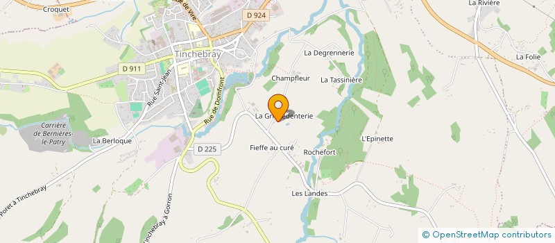 localisation de l'entreprise MADAME ANTOINETTE COURTEIL à TINCHEBRAY-BOCAGE