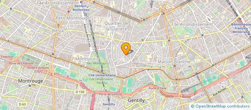 localisation de l'entreprise MADAME ANTOINETTE DE LINGUA DE SAINT BLANQUAT  PARIS