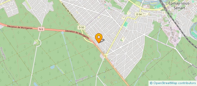 localisation de l'entreprise MADAME ANTOINETTE DE MELO à BRUNOY