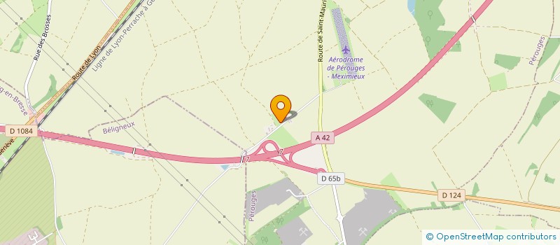 localisation de l'entreprise MADAME ANTOINETTE DEL BUE  PEROUGES