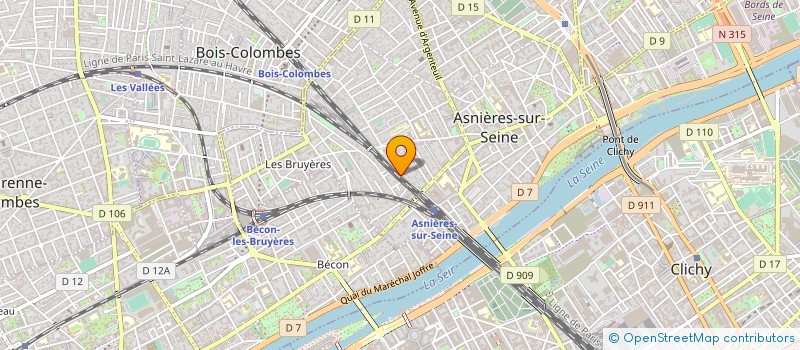 localisation de l'entreprise MADAME ANTOINETTE DELAHAIE à ASNIERES-SUR-SEINE