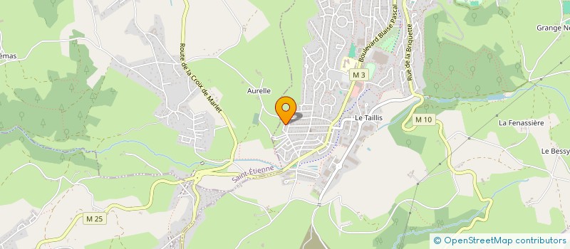 localisation de l'entreprise MADAME ANTOINETTE DESCELLIERS  ROCHE-LA-MOLIERE