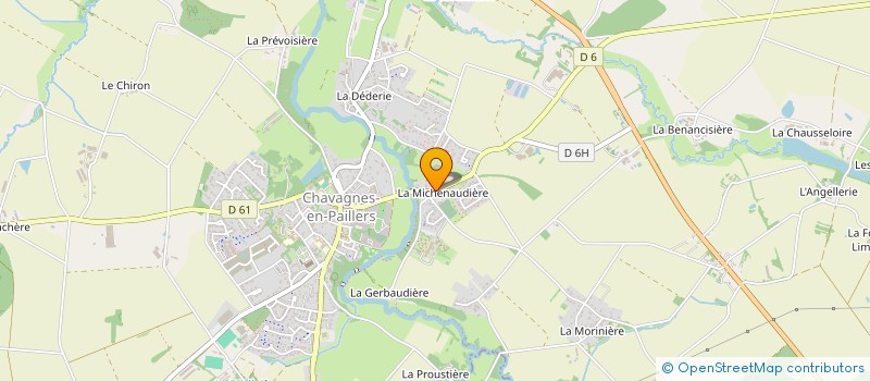 localisation de l'entreprise MADAME ANTOINETTE DEZERT à CHAVAGNES-EN-PAILLERS