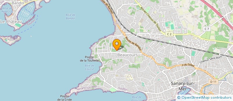 localisation de l'entreprise MADAME ANTOINETTE DITESHEIN à SANARY-SUR-MER