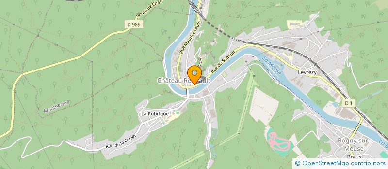 localisation de l'entreprise MADAME ANTOINETTE DROUET  BOGNY-SUR-MEUSE