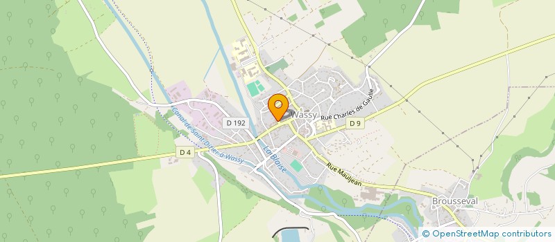 localisation de l'entreprise MADAME ANTOINETTE DUBUC à WASSY