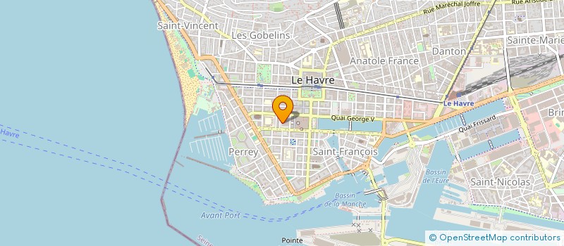 localisation de l'entreprise MADAME ANTOINETTE DURAMAY à LE HAVRE