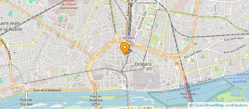 localisation de l'entreprise MADAME ANTOINETTE EVRARD à ORLEANS
