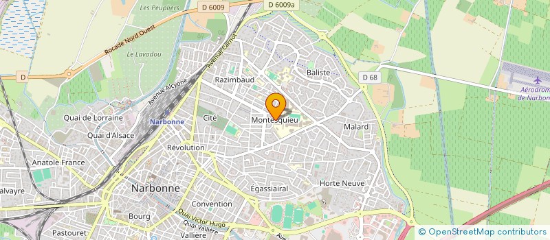 localisation de l'entreprise MADAME ANTOINETTE FAYE à NARBONNE