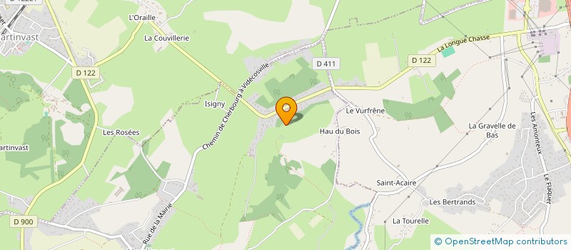 localisation de l'entreprise MADAME ANTOINETTE FLEURY  HARDINVAST