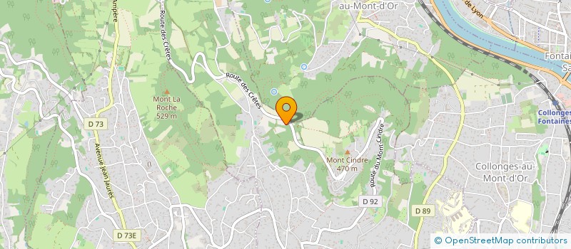 localisation de l'entreprise MADAME ANTOINETTE FOURNERON  SAINT-CYR-AU-MONT-D'OR