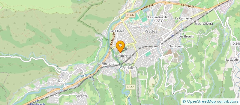 localisation de l'entreprise MADAME ANTOINETTE FULCHERI à PRADES