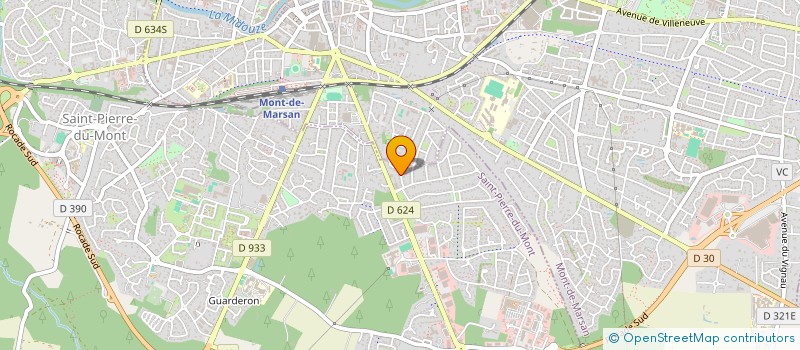 localisation de l'entreprise MADAME ANTOINETTE GARBAY  SAINT-PIERRE-DU-MONT