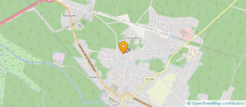 localisation de l'entreprise MADAME ANTOINETTE GASSIAN  MIOS