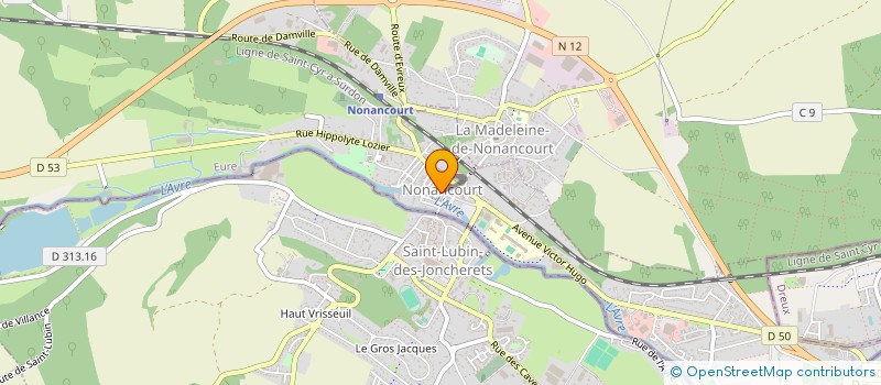 localisation de l'entreprise MADAME ANTOINETTE GAZIANO  NONANCOURT